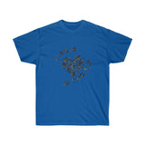 Black Swallowtail Valentine Unisex Ultra Cotton Tee