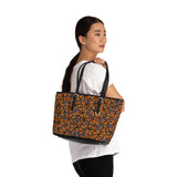 Monarch Wings PU Leather Shoulder Bag