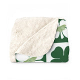 Love the Irish Saint Patty Sherpa Fleece Blanket