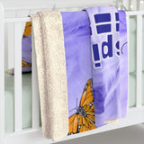 Inspired passion Sherpa Fleece Blanket