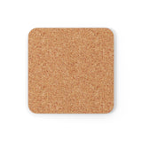 Sunflowers and Monarchs Corkwood Coaster Set