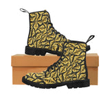 Tiger Swallowtail Wings Women's Canvas Boots