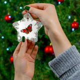 Butterfly 3 Ceramic Ornament