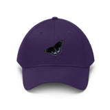 Black Swallowtail Unisex Twill Hat
