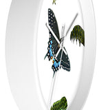 Black Swallowtail Wall Clock
