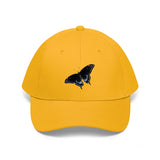 Black Swallowtail Unisex Twill Hat