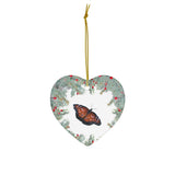 Queen Butterfly Ceramic Ornament