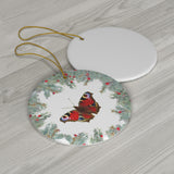 Butterfly 3 Ceramic Ornament