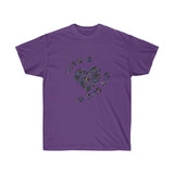 Black Swallowtail Valentine Unisex Ultra Cotton Tee