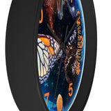 Beautiful Monarch Butterfly Life Cycle Wall clock - Inspired Passion Productions