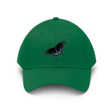 Black Swallowtail Unisex Twill Hat
