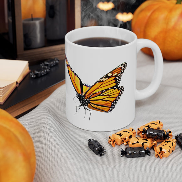 Monarch Butterfly  Ceramic Mug 11oz