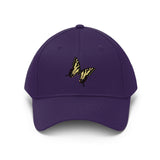 Tiger Swallowtail Inspired Unisex Twill Hat FREE SHIPPING