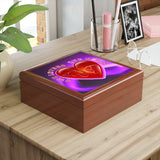 Butterfly Valentine Jewelry Box