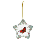 Butterfly 3 Ceramic Ornament