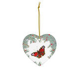 Butterfly 3 Ceramic Ornament