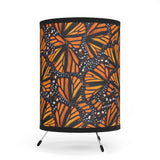 Monarch Wings Tripod Lamp with High-Res Printed Shade, US\CA plug