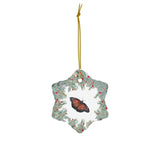 Queen Butterfly Ceramic Ornament