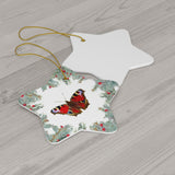 Butterfly 3 Ceramic Ornament
