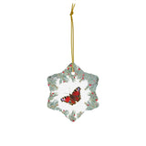 Butterfly 3 Ceramic Ornament