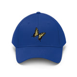 Tiger Swallowtail Inspired Unisex Twill Hat FREE SHIPPING