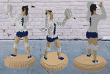 Woman’s Volleyball Player Micro-Block Model