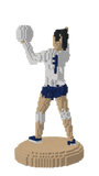 Woman’s Volleyball Player Micro-Block Model