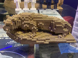 Lion Statue MICRO-Morph Micro-Block Brick Model, Designed and Packaged in USA