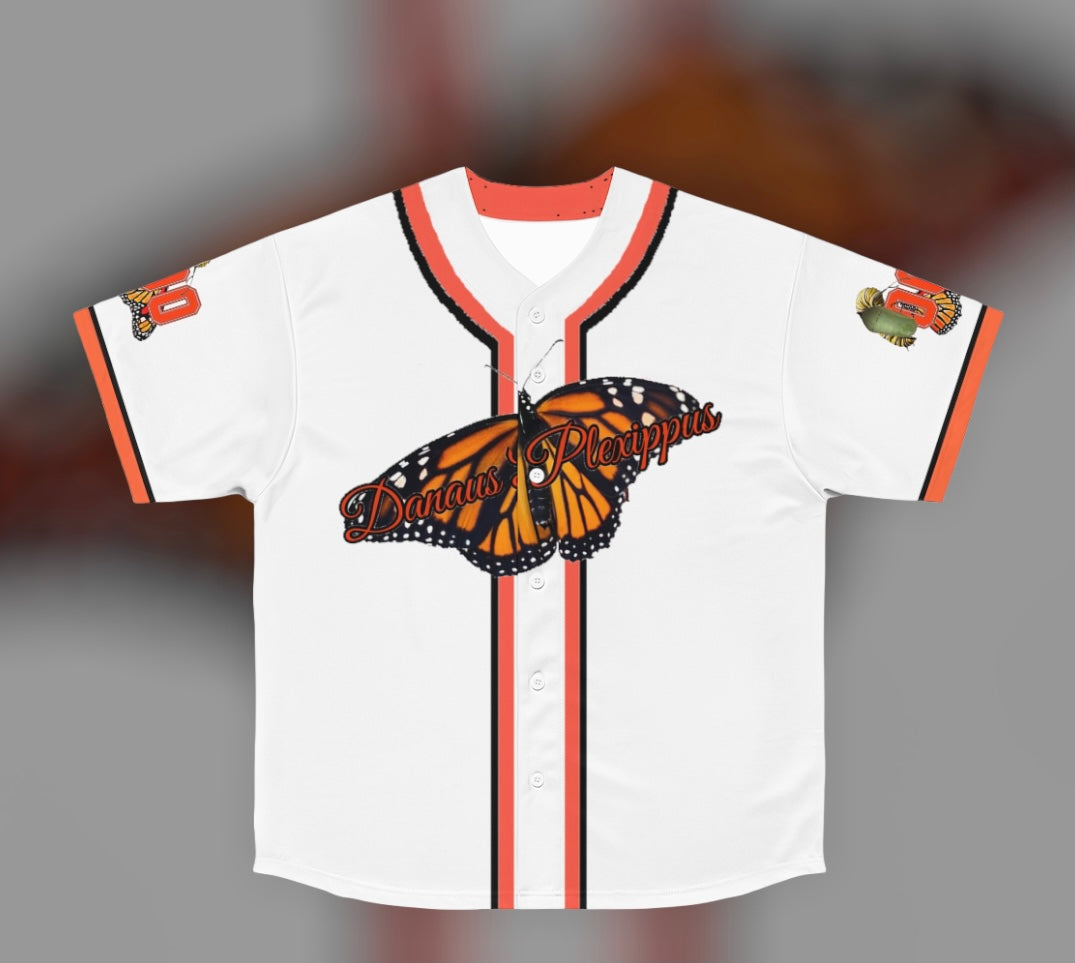 Inspired Passion Productions Monarch Butterfly Baseball Jersey XL