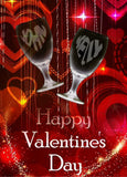 Your name in hearts valentine etching! - Inspired Passion Productions