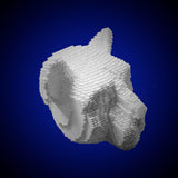 Lion Head Building Block Model Kit - Inspired Passion Productions