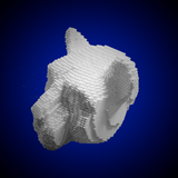 Lion Head Building Block Model Kit - Inspired Passion Productions