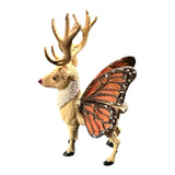 Santa Sleigh and Butterfly Reindeer Display