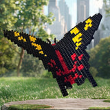 Crimson Rose Butterfly Micro Morph Micro-Block model