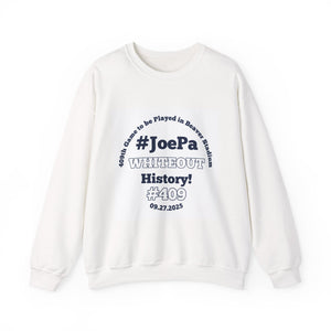 409 Celebration Whiteout Crewneck Sweatshirt, Cozy Athletic Apparel, Game Day Gear, Unisex Sweatshirt for Sports Fans, College Spirit Wear