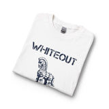 Whiteout 'No Gift Horse' Long Sleeve Tee — Trojan Horse Graphic, 10.10.26 Event Shirt