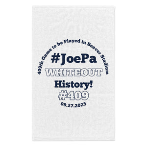 409 Celebration Rally Towel for Game Days, Sports Events, Tailgating, Collectible Memorabilia, Perfect Gift for Fans
