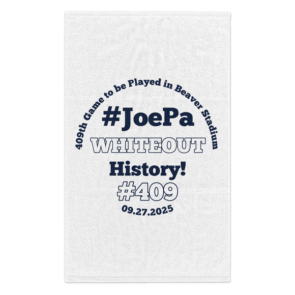 409 Celebration Rally Towel for Game Days, Sports Events, Tailgating, Collectible Memorabilia, Perfect Gift for Fans