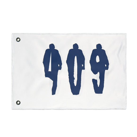 409 Celebration Double Sided Flag, Home Decor, Outdoor Banner, Sports Flag, Unique Design, Gifts for Sports Fans, Celebration Decor