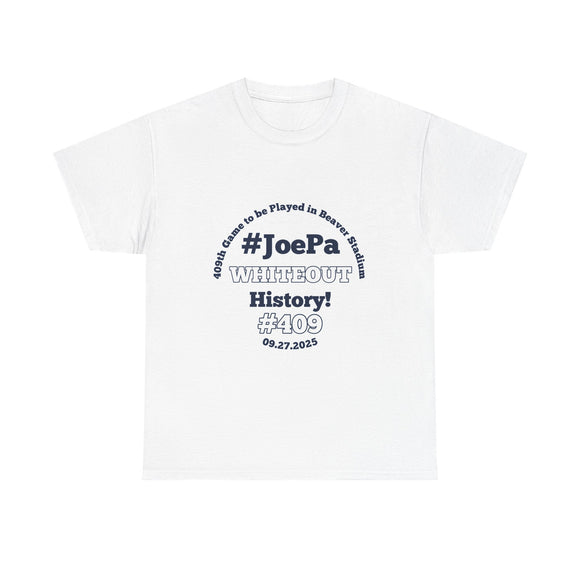 JoePa Celebration Tee - Unisex Heavy Cotton Shirt, Game Day Wear