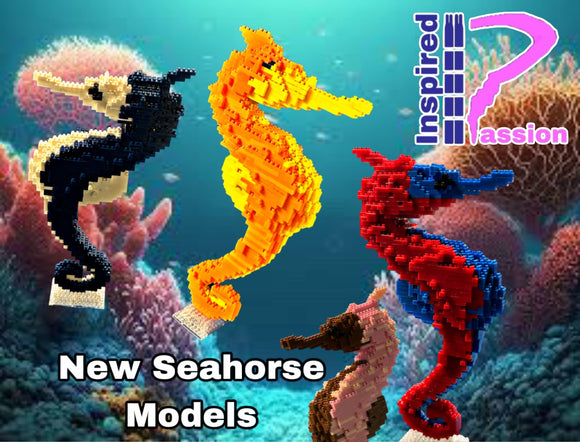 Seahorse Mini-Morph Micro-Block Model