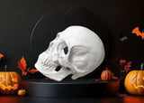 Halloween Skull Decor 3D Printed