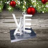 4 Piece 3D Printed Christmas Ornament Set