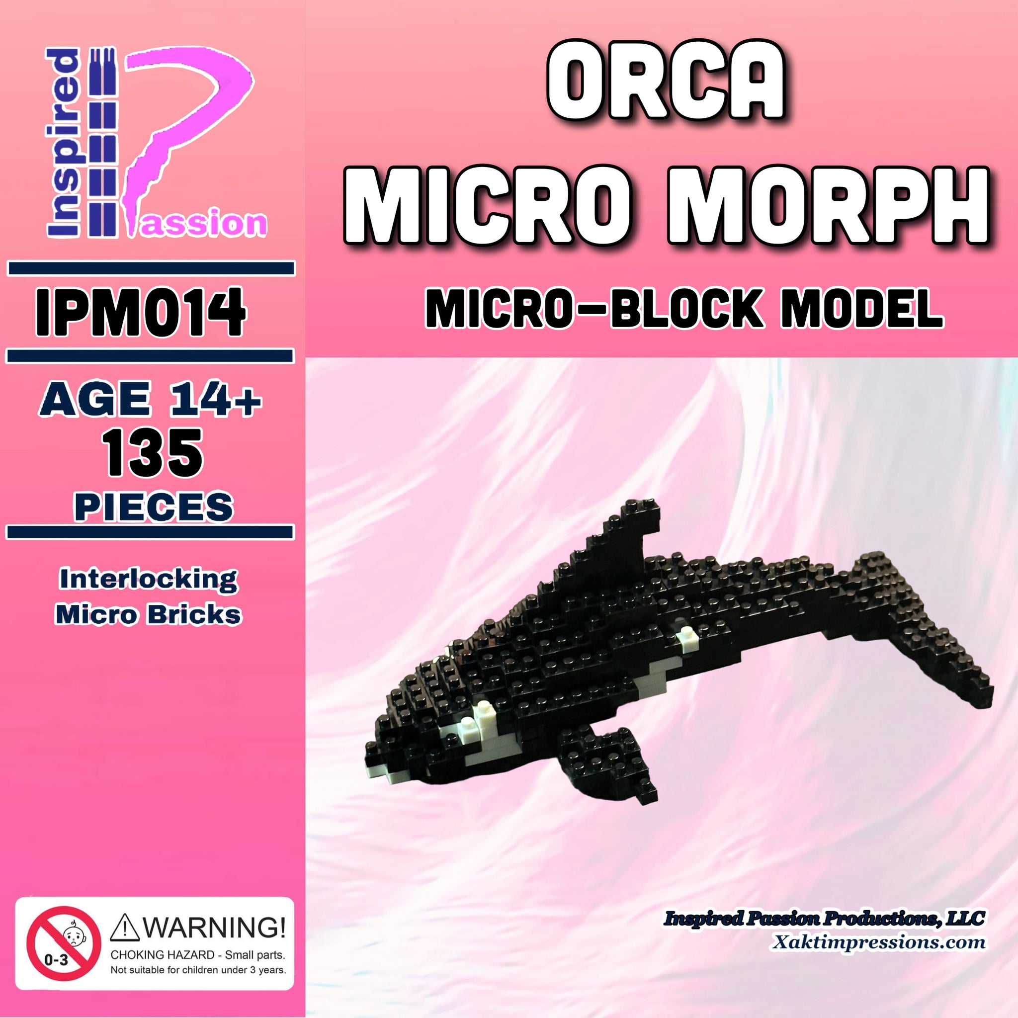 Micro Orca Orca Micro Morph Micro-Block model – Inspired Passion Productions