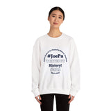 409 Celebration Whiteout Crewneck Sweatshirt, Cozy Athletic Apparel, Game Day Gear, Unisex Sweatshirt for Sports Fans, College Spirit Wear