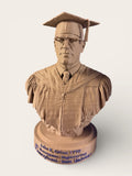 Custom Graduation Bust 3D Printed