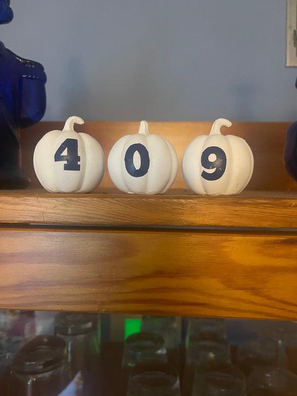 Mini Accent Pumpkins sets of 3