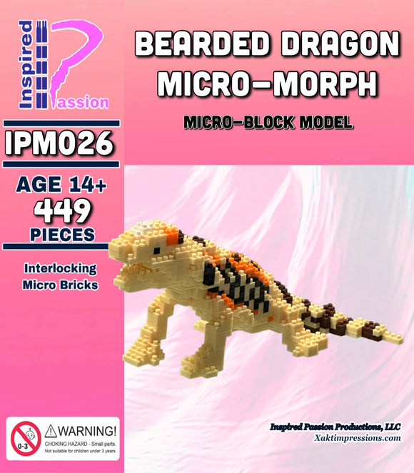 Bearded Dragon Micro Morph Micro-Block model