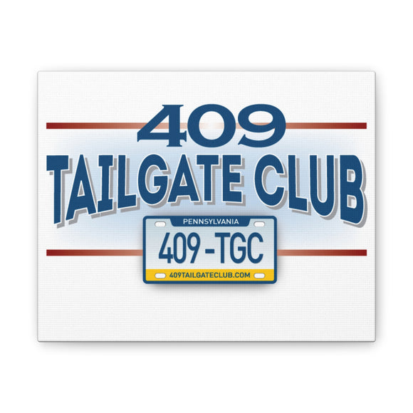 Custom Canvas Art, Tailgate Club Decor, Sports Room Wall Art, College Dorm Decor, Gift for Tailgating Fans