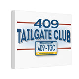 Custom Canvas Art, Tailgate Club Decor, Sports Room Wall Art, College Dorm Decor, Gift for Tailgating Fans